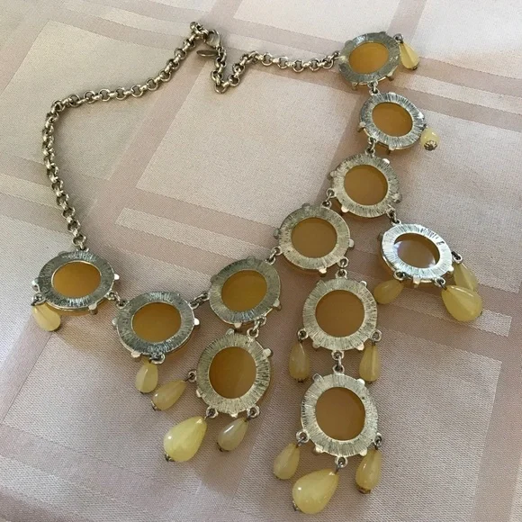 Joan Rivers Yellow Statements Neckace
